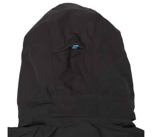 Куртка софтшелл женская Patrol, черная с красным