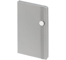 Блокнот Shall Round, серый