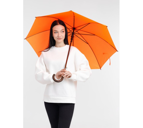 Зонт-трость Standard, оранжевый неон