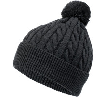 Шапка Heat Trick, черный меланж