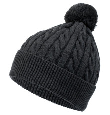 Шапка Heat Trick, черный меланж