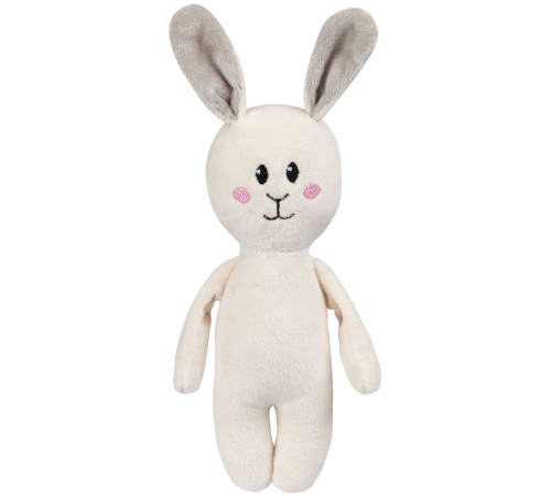 Мягкая игрушка Beastie Toys, заяц с белым шарфом