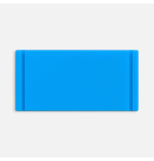 Лейбл из ПВХ Dzeta, XS, голубой