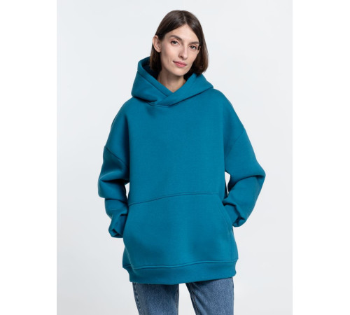 Худи Kulonga Oversize, бирюзовое