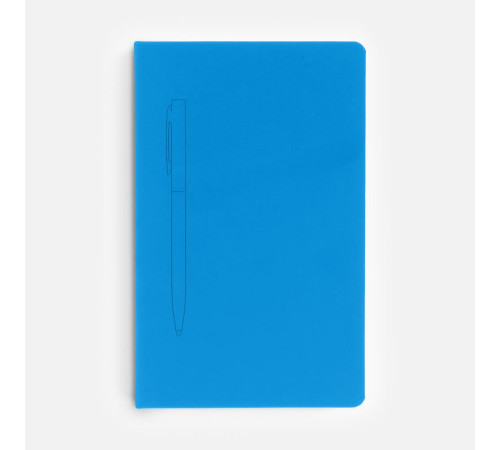 Ежедневник Magnet Shall, недатированный, голубой