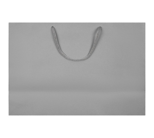 Пакет бумажный Bicolor, белый с серым