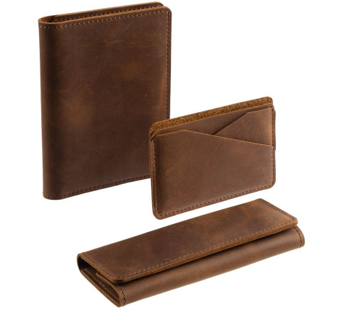 Обложка для паспорта inStream, коричневая