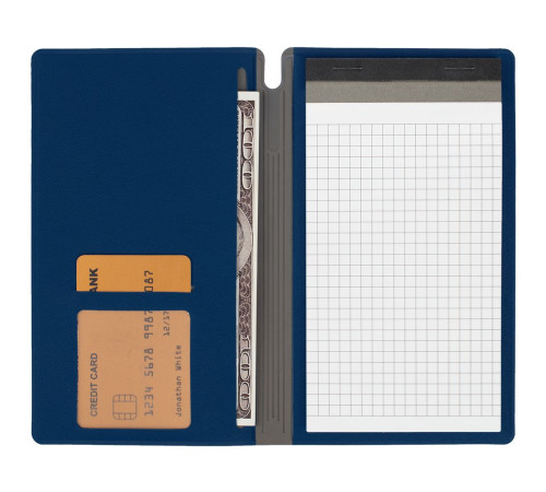 Блокнот Dual, синий
