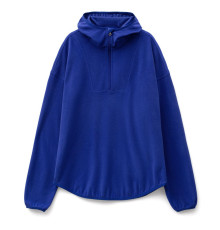 Анорак флисовый унисекс Fliska, ярко-синий