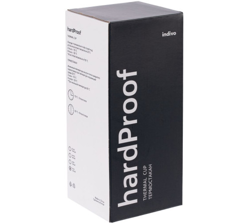Термостакан Hardproof, белый