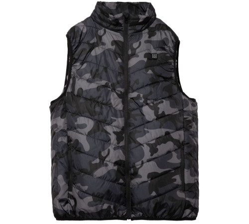 Жилет с подогревом Thermalli Valmorel, серый камуфляж