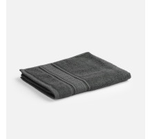 Полотенце махровое Terrychic, среднее, темно-серое