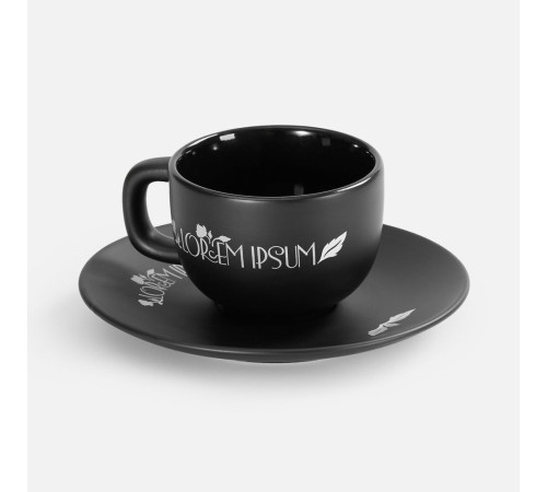 Чайная пара Stansa, черная