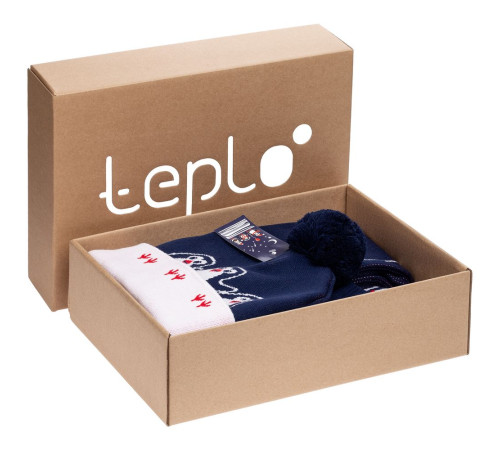 Коробка Teplo, большая, крафт