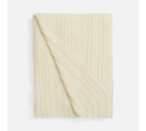 Плед Remitti, белый (молочный)