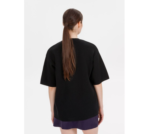 Джемпер с коротким рукавом Siluetti Volumica, черный