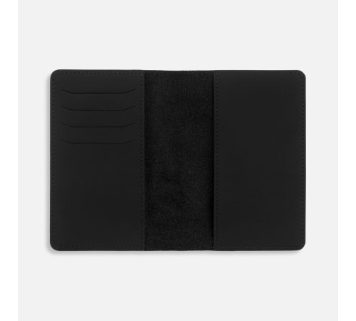 Обложка для паспорта Alaska, черная