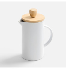 Френч-пресс Ceramero, белый