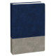 Ежедневник Horizon, недатированный, серый с синим