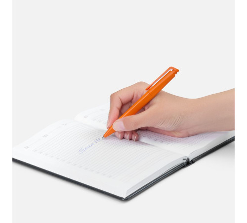 Ручка шариковая Senator Kantaro, матовая, оранжевая