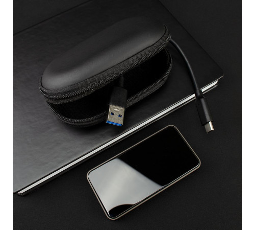 Внешний SSD диск Drop Light, с подсветкой гравировки, 256 Гб