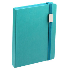 Ежедневник New Factor Metal, бирюзовый