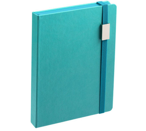 Ежедневник New Factor Metal, бирюзовый