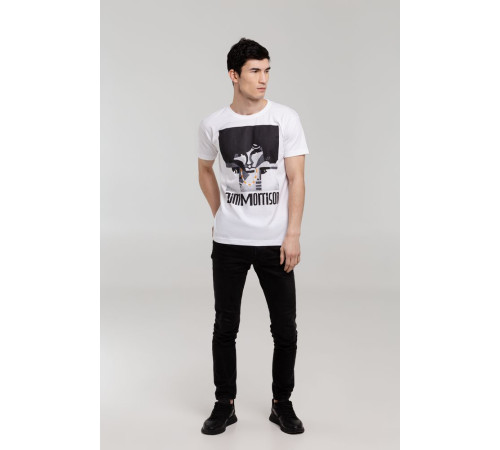 Футболка «Меламед. Jim Morrison», белая