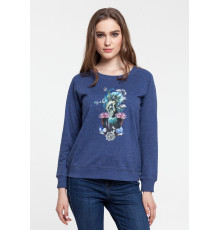 Толстовка Beauty Sleep, синий меланж