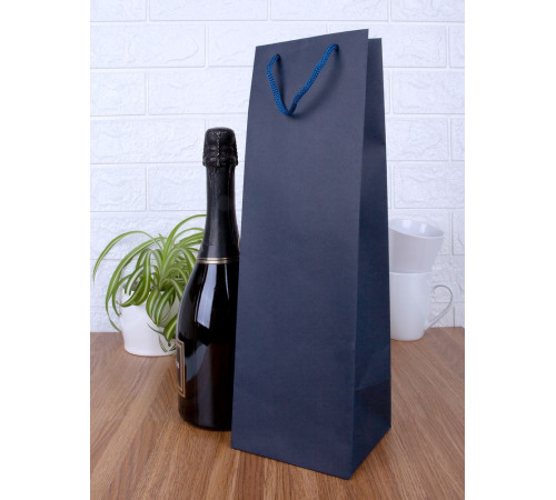 Пакет под бутылку Vindemia, синий