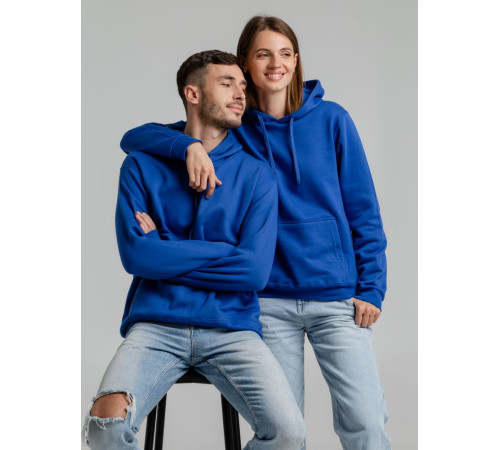 Толстовка с капюшоном Snake II ярко-синяя