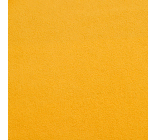 Флисовый плед Warm&Peace, желтый