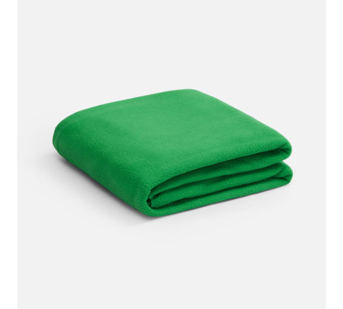 Флисовый плед Warm&Peace, зеленый