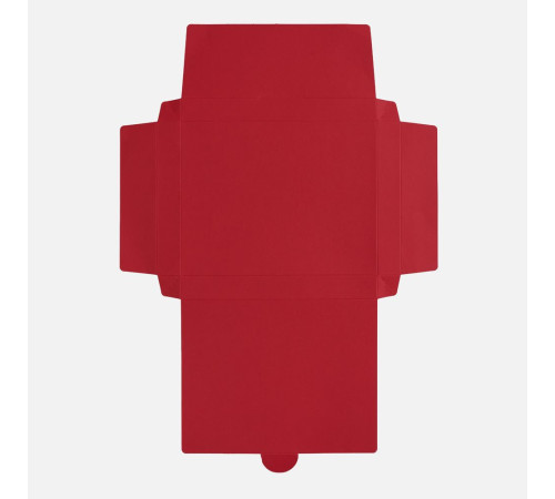 Коробка самосборная Flacky, темно-красная