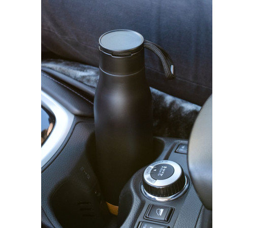 Термобутылка Steady, черная