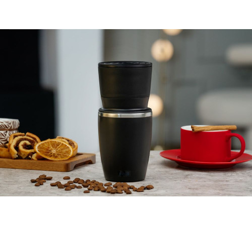 Капельная кофеварка Fanky 3 в 1, черная, в упаковке