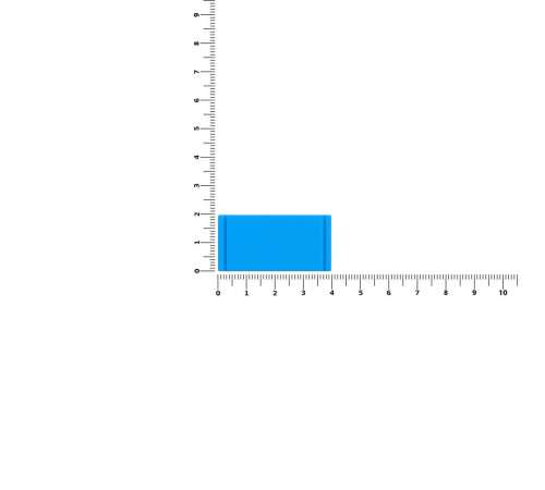 Лейбл из ПВХ Dzeta, XS, голубой