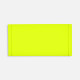Лейбл из ПВХ Dzeta, S, желтый неон
