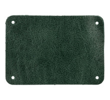 Лейбл кожаный Beta, XL, зеленый