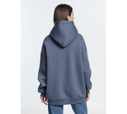 Худи Kulonga Oversize, темно-серое