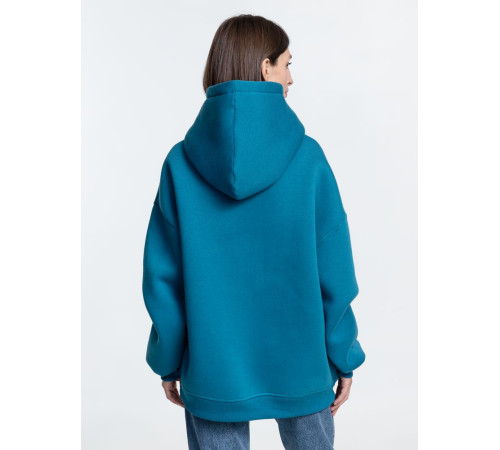 Худи Kulonga Oversize, бирюзовое