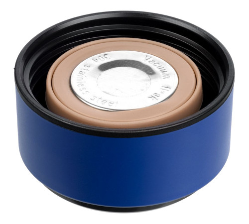 Смарт-бутылка с заменяемой батарейкой Long Therm, синяя