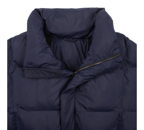 Пуховик унисекс Kapsula, темно-синий