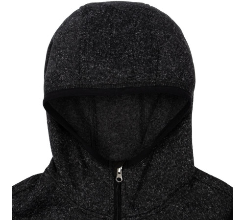 Жилет с капюшоном унисекс Gotland, черный