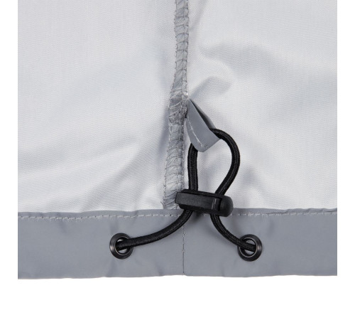 Ветровка Manifest 2.0 из светоотражающей ткани, серая