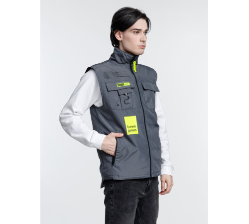 Жилет мужской Stockholm, серый