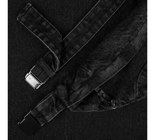 Поясная сумка W6, черная