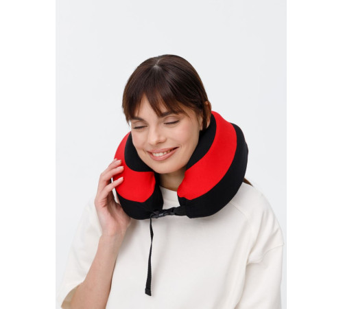 Дорожная подушка Piligrim, красная