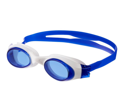 Очки для плавания Swimatic, синие с белым