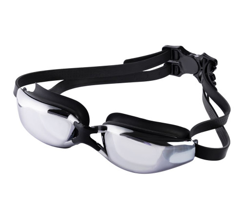 Очки для плавания зеркальные Underwater, черные